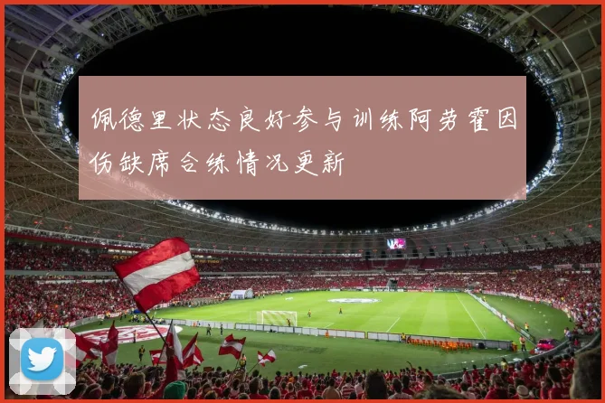 佩德里状态良好参与训练阿劳霍因伤缺席合练情况更新